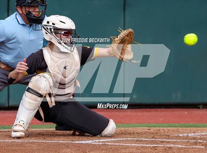 Thumbnail 1 in Slocum @ Jonesboro (UIL 1A Softball Semifinal) photogallery.