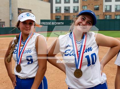 Thumbnail 3 in Slocum @ Jonesboro (UIL 1A Softball Semifinal) photogallery.