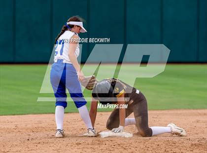 Thumbnail 2 in Slocum @ Jonesboro (UIL 1A Softball Semifinal) photogallery.