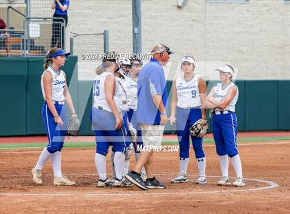 Thumbnail 3 in Slocum @ Jonesboro (UIL 1A Softball Semifinal) photogallery.