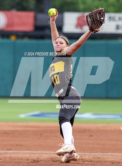Thumbnail 1 in Slocum @ Jonesboro (UIL 1A Softball Semifinal) photogallery.