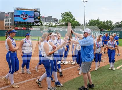 Thumbnail 2 in Slocum @ Jonesboro (UIL 1A Softball Semifinal) photogallery.