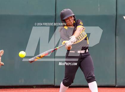 Thumbnail 1 in Slocum @ Jonesboro (UIL 1A Softball Semifinal) photogallery.