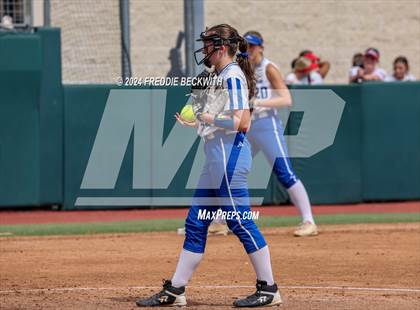 Thumbnail 1 in Slocum @ Jonesboro (UIL 1A Softball Semifinal) photogallery.