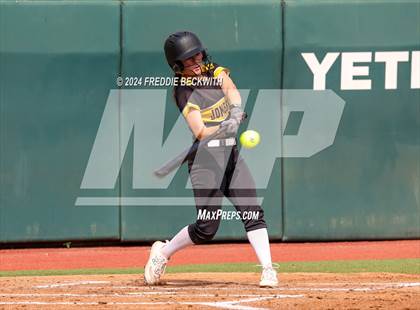 Thumbnail 3 in Slocum @ Jonesboro (UIL 1A Softball Semifinal) photogallery.