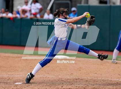 Thumbnail 3 in Slocum @ Jonesboro (UIL 1A Softball Semifinal) photogallery.