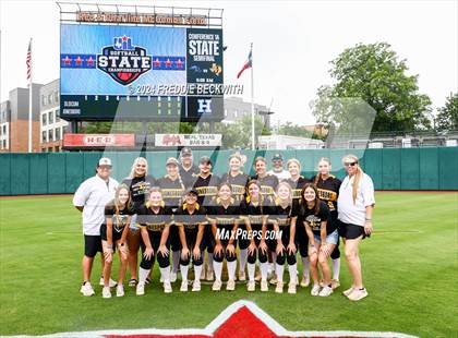 Thumbnail 1 in Slocum @ Jonesboro (UIL 1A Softball Semifinal) photogallery.