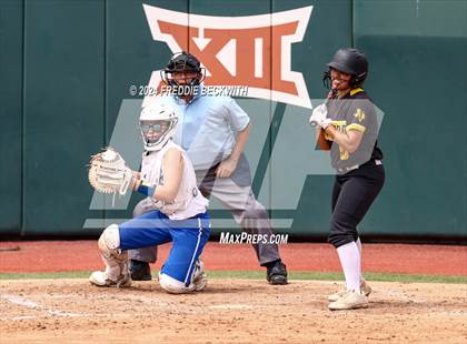Thumbnail 1 in Slocum @ Jonesboro (UIL 1A Softball Semifinal) photogallery.