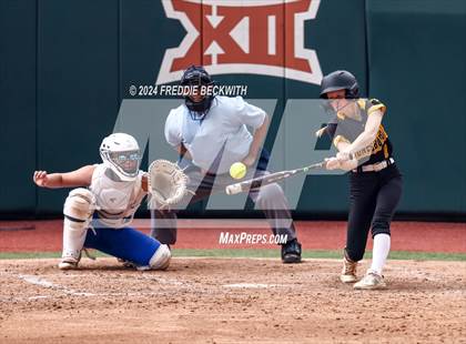 Thumbnail 3 in Slocum @ Jonesboro (UIL 1A Softball Semifinal) photogallery.