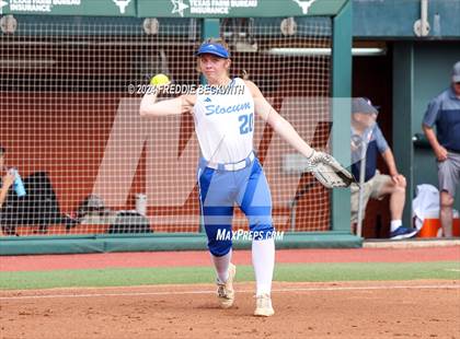 Thumbnail 2 in Slocum @ Jonesboro (UIL 1A Softball Semifinal) photogallery.