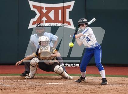 Thumbnail 2 in Slocum @ Jonesboro (UIL 1A Softball Semifinal) photogallery.