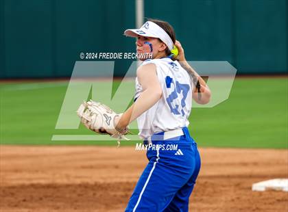 Thumbnail 2 in Slocum @ Jonesboro (UIL 1A Softball Semifinal) photogallery.