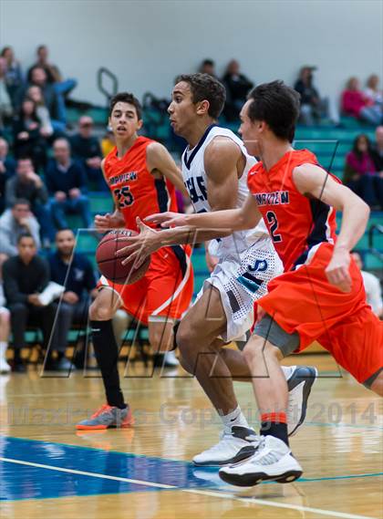 Thumbnail 3 in Juan Diego Catholic vs. Timpview (Riverton Holiday Tournament) photogallery.