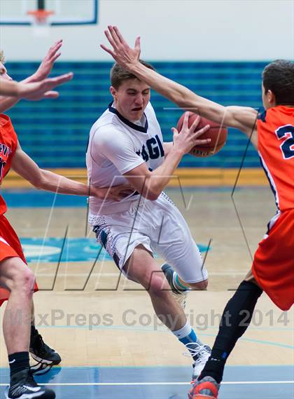 Thumbnail 2 in Juan Diego Catholic vs. Timpview (Riverton Holiday Tournament) photogallery.
