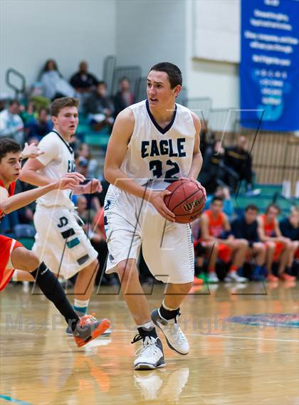 Thumbnail 2 in Juan Diego Catholic vs. Timpview (Riverton Holiday Tournament) photogallery.