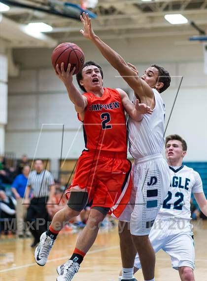 Thumbnail 3 in Juan Diego Catholic vs. Timpview (Riverton Holiday Tournament) photogallery.