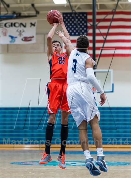 Thumbnail 3 in Juan Diego Catholic vs. Timpview (Riverton Holiday Tournament) photogallery.