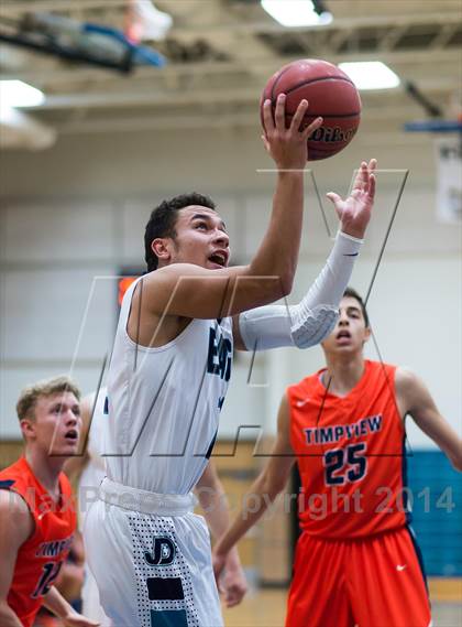 Thumbnail 1 in Juan Diego Catholic vs. Timpview (Riverton Holiday Tournament) photogallery.