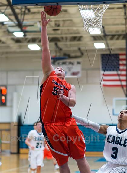 Thumbnail 1 in Juan Diego Catholic vs. Timpview (Riverton Holiday Tournament) photogallery.