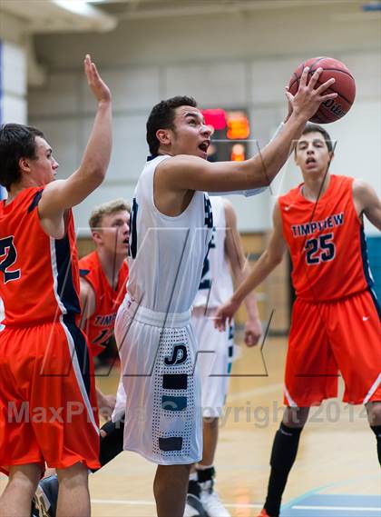 Thumbnail 3 in Juan Diego Catholic vs. Timpview (Riverton Holiday Tournament) photogallery.