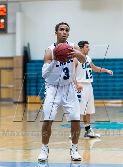 Thumbnail 3 in Juan Diego Catholic vs. Timpview (Riverton Holiday Tournament) photogallery.
