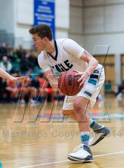 Thumbnail 1 in Juan Diego Catholic vs. Timpview (Riverton Holiday Tournament) photogallery.
