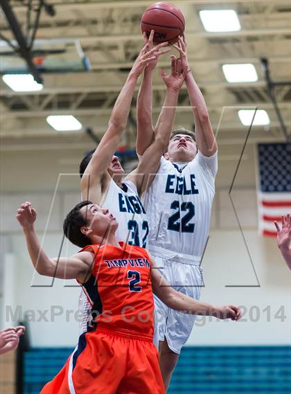 Thumbnail 3 in Juan Diego Catholic vs. Timpview (Riverton Holiday Tournament) photogallery.