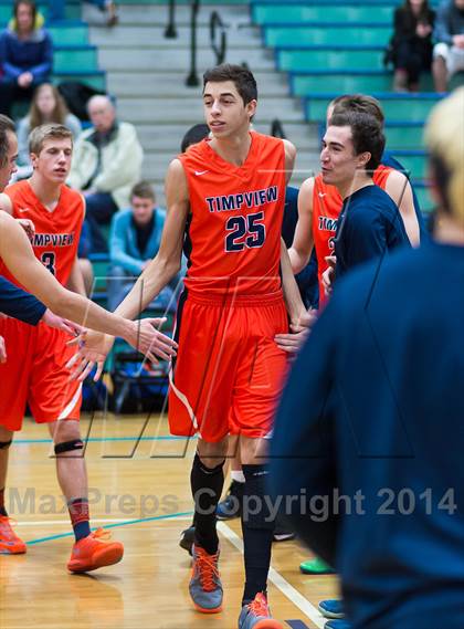 Thumbnail 2 in Juan Diego Catholic vs. Timpview (Riverton Holiday Tournament) photogallery.
