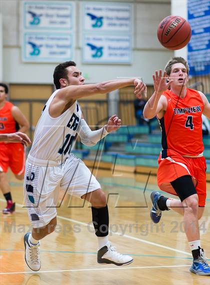 Thumbnail 1 in Juan Diego Catholic vs. Timpview (Riverton Holiday Tournament) photogallery.