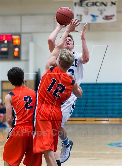 Thumbnail 2 in Juan Diego Catholic vs. Timpview (Riverton Holiday Tournament) photogallery.