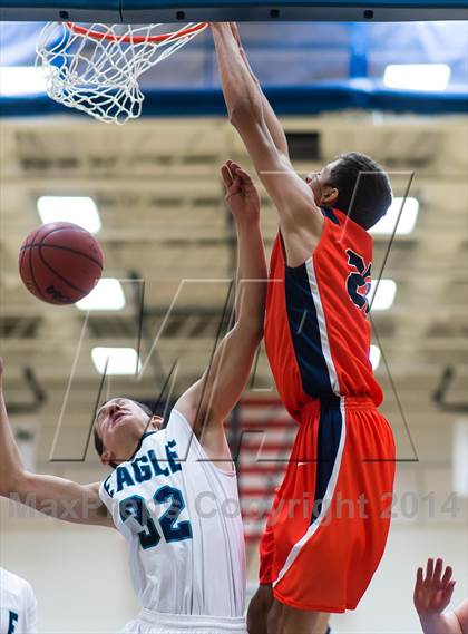 Thumbnail 3 in Juan Diego Catholic vs. Timpview (Riverton Holiday Tournament) photogallery.