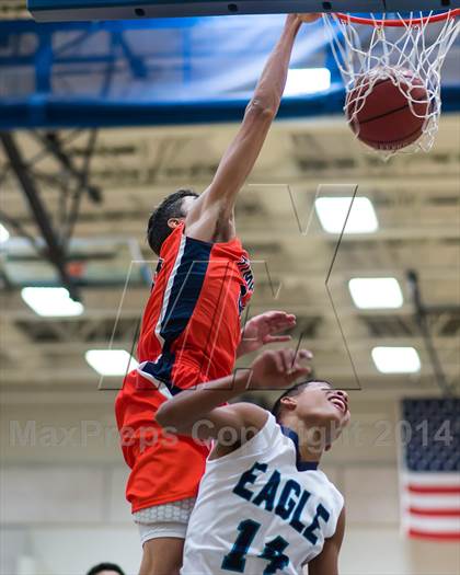 Thumbnail 2 in Juan Diego Catholic vs. Timpview (Riverton Holiday Tournament) photogallery.