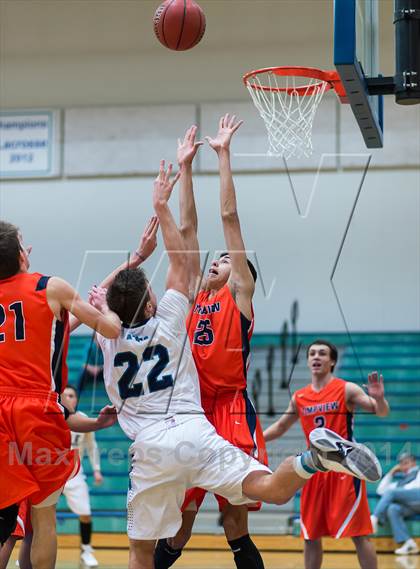 Thumbnail 3 in Juan Diego Catholic vs. Timpview (Riverton Holiday Tournament) photogallery.