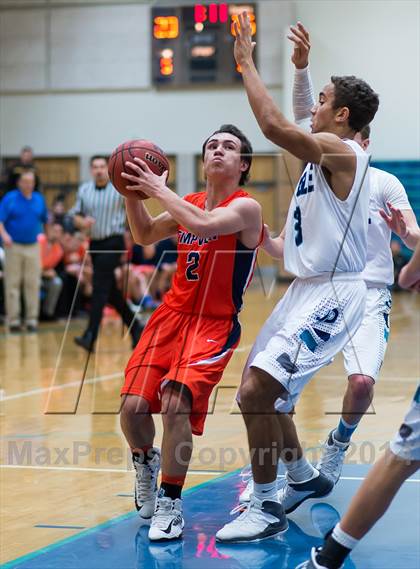 Thumbnail 1 in Juan Diego Catholic vs. Timpview (Riverton Holiday Tournament) photogallery.