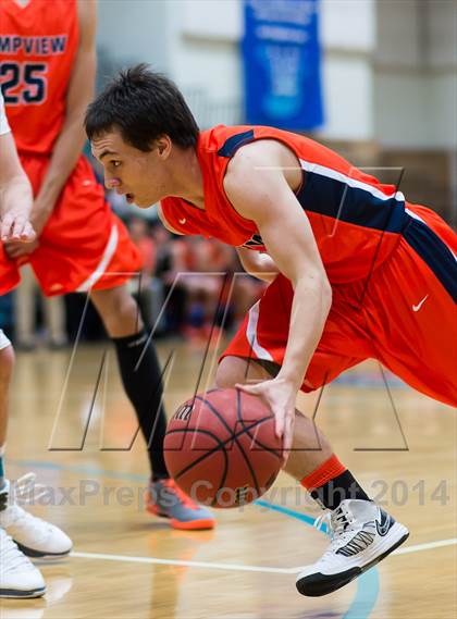 Thumbnail 2 in Juan Diego Catholic vs. Timpview (Riverton Holiday Tournament) photogallery.