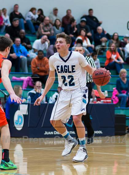 Thumbnail 2 in Juan Diego Catholic vs. Timpview (Riverton Holiday Tournament) photogallery.