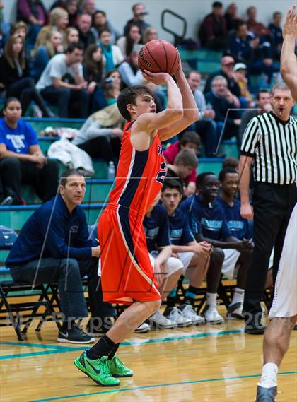 Thumbnail 1 in Juan Diego Catholic vs. Timpview (Riverton Holiday Tournament) photogallery.