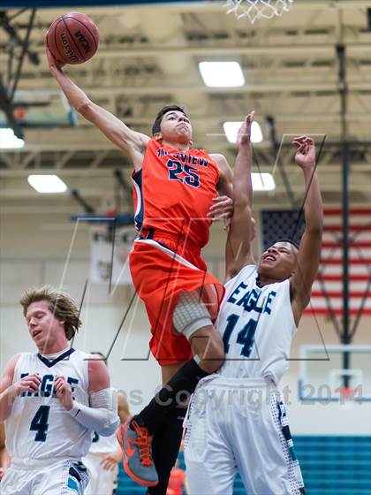 Thumbnail 3 in Juan Diego Catholic vs. Timpview (Riverton Holiday Tournament) photogallery.