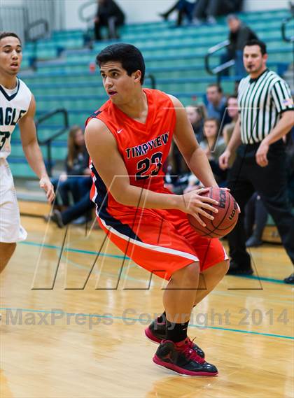 Thumbnail 1 in Juan Diego Catholic vs. Timpview (Riverton Holiday Tournament) photogallery.