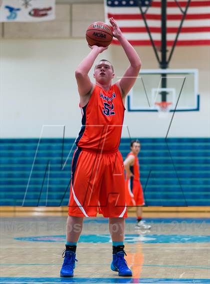 Thumbnail 1 in Juan Diego Catholic vs. Timpview (Riverton Holiday Tournament) photogallery.