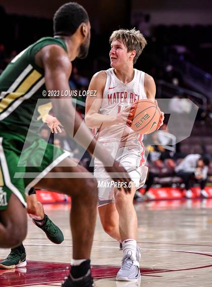 Thumbnail 1 in Mater Dei vs. St. Vincent-St. Mary (The Chosen One's Invitational) photogallery.