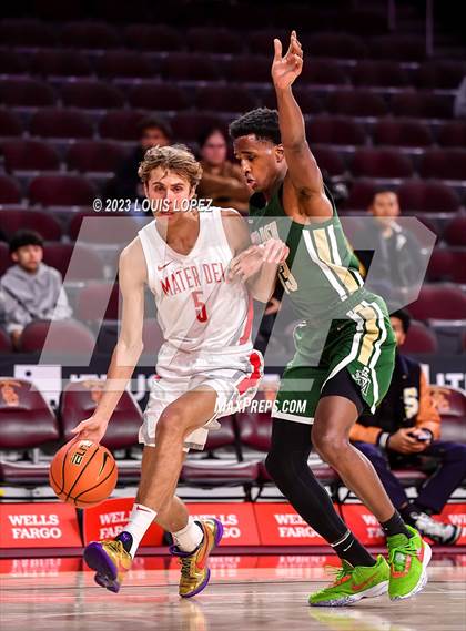 Thumbnail 3 in Mater Dei vs. St. Vincent-St. Mary (The Chosen One's Invitational) photogallery.