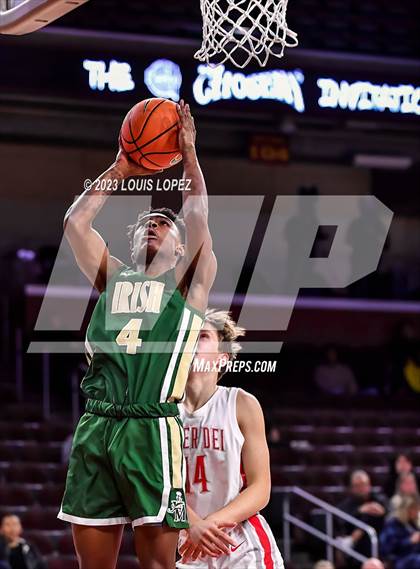 Thumbnail 2 in Mater Dei vs. St. Vincent-St. Mary (The Chosen One's Invitational) photogallery.