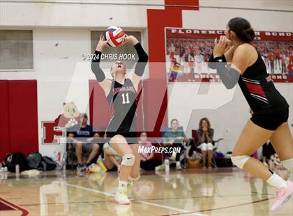 Thumbnail 3 in Marcos de Niza vs Mogollon (The Florence VB Invitational) photogallery.
