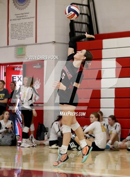 Thumbnail 2 in Marcos de Niza vs Mogollon (The Florence VB Invitational) photogallery.