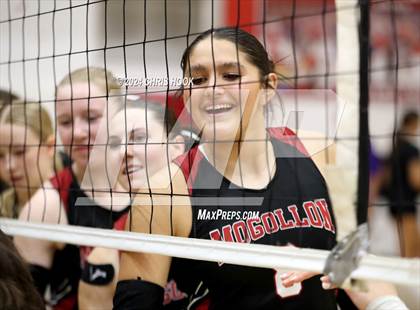 Thumbnail 2 in Marcos de Niza vs Mogollon (The Florence VB Invitational) photogallery.