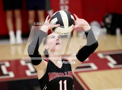 Thumbnail 2 in Marcos de Niza vs Mogollon (The Florence VB Invitational) photogallery.