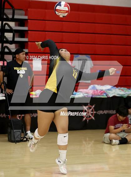 Thumbnail 1 in Marcos de Niza vs Mogollon (The Florence VB Invitational) photogallery.