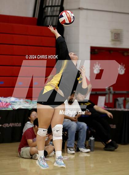 Thumbnail 3 in Marcos de Niza vs Mogollon (The Florence VB Invitational) photogallery.