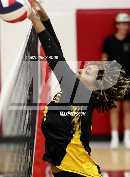 Thumbnail 1 in Marcos de Niza vs Mogollon (The Florence VB Invitational) photogallery.